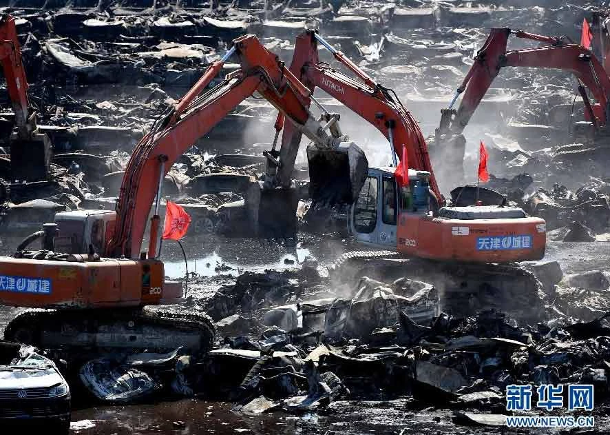 Lửa lại bùng lên tại tâm vụ nổ Thiên Tân