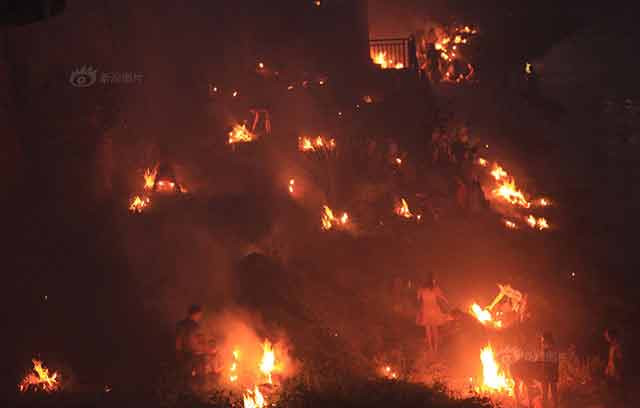 Trung Quốc, sương mù, ô nhiễm, không khí, vàng mã