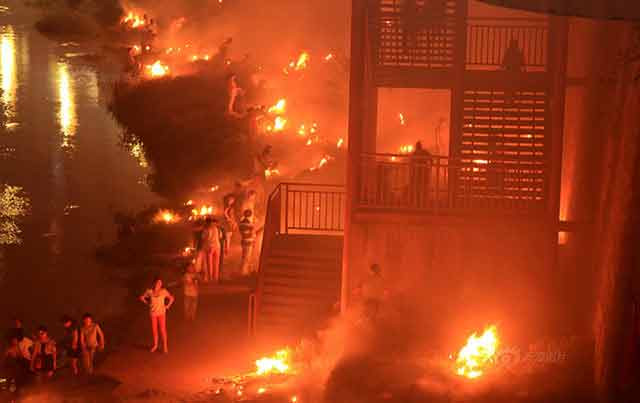 Trung Quốc, sương mù, ô nhiễm, không khí, vàng mã