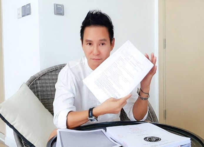 Ca sĩ Lý Hải chia sẻ thông tin về vụ việc trên fanpage. Ảnh chụp từ màn hình