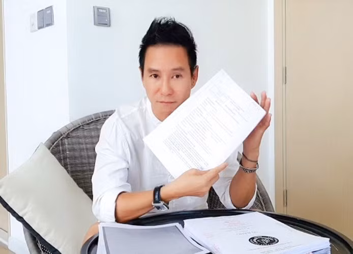 Ca sĩ Lý Hải chia sẻ thông tin về vụ việc trên fanpage. Ảnh chụp từ màn hình