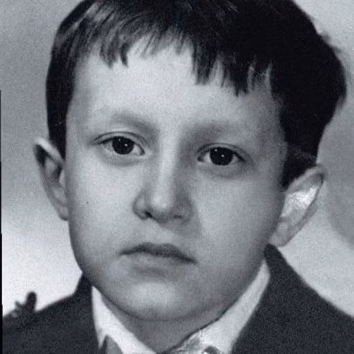 Alexander Pichuskin khi còn nhỏ.