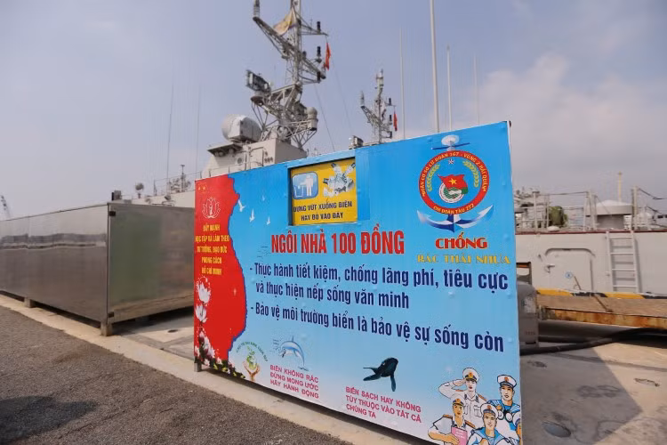 “Ngôi nhà 100 đồng” của lính đảo