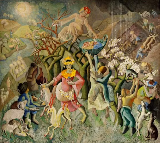 Tranh của họa sĩ Teresa Roszkowska.