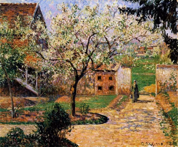 Tranh của họa sĩ Camille Pissarro.