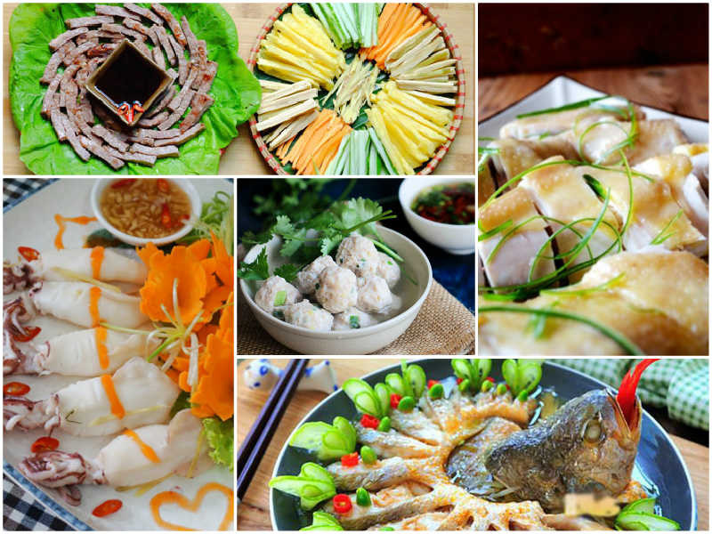 Bạn nên đưa các món luộc hấp vào danh sách thực đơn giảm cân ngày Tết. Ảnh minh họa. Bạn nên đưa các món luộc hấp vào danh sách thực đơn giảm cân ngày Tết. Ảnh minh họa.