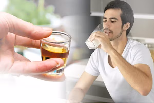 Uống rượu bia ngày tết cũng nên hạn chế, không vì quá vui vẻ mà uống liên tục trong nhiều ngày. Ảnh minh họa.