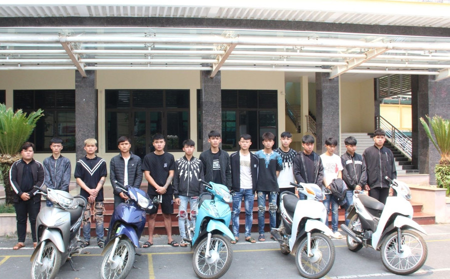 Nhóm thanh niên gây rối trật tự tại khu vực tổ 2, phường Chiềng Sinh