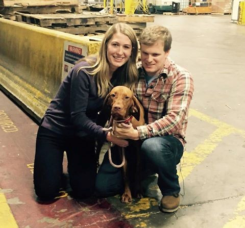 Chú chó Penny đoàn tụ với chủ nhân. Ảnh: Facebook Chú chó Penny đoàn tụ với chủ nhân