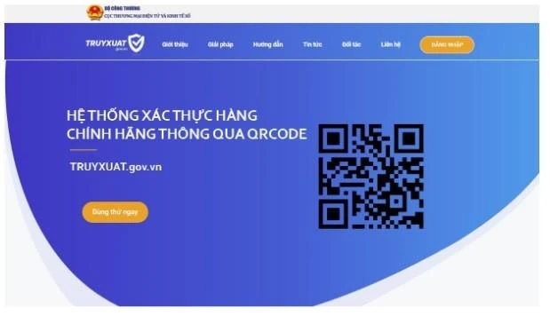 Vận hành hệ thống xác thực ngăn chặn hàng giả trong thương mại điện tử