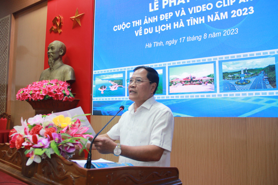 Ông Nguyễn Văn Công phát biểu tại buổi Lễ. (Ảnh: Vũ Long). Ông Nguyễn Văn Công phát biểu tại buổi Lễ. (Ảnh: Vũ Long).