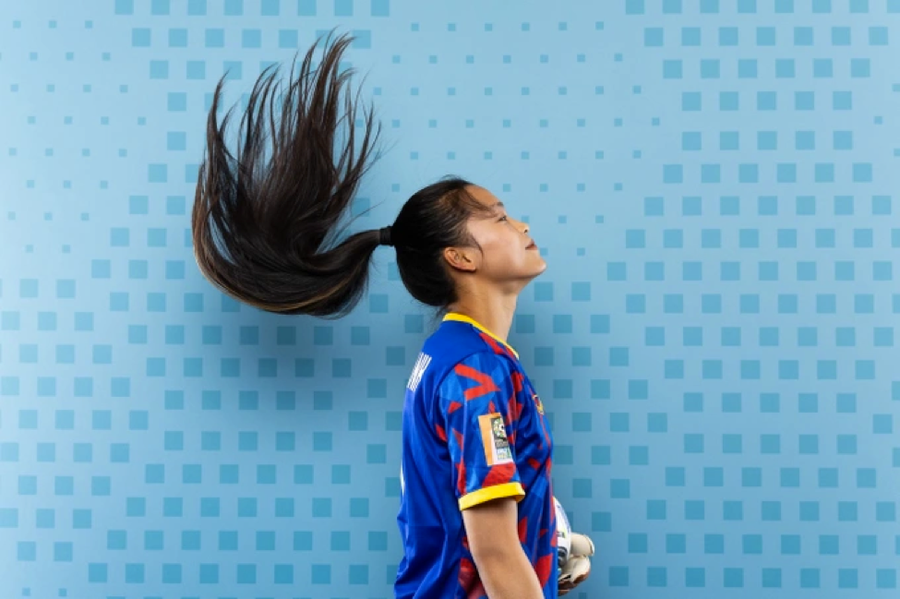 Cầu thủ Việt Nam rạng rỡ thể hiện sự tự tin dù lần đầu dự World Cup. Ảnh: VFF. Cầu thủ Việt Nam rạng rỡ thể hiện sự tự tin dù lần đầu dự World Cup. Ảnh: VFF.
