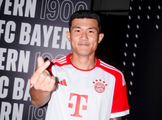 Kim Min-jae ra mắt Bayern Munich hôm 18/7. Kim Min-jae ra mắt Bayern Munich hôm 18/7.