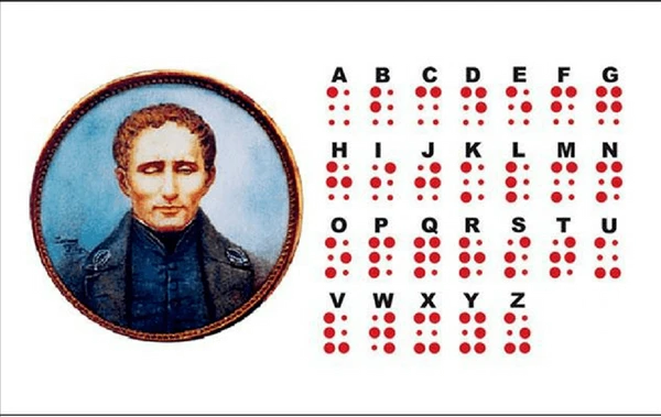 Louis Braille phát minh ra bảng chữ nổi.