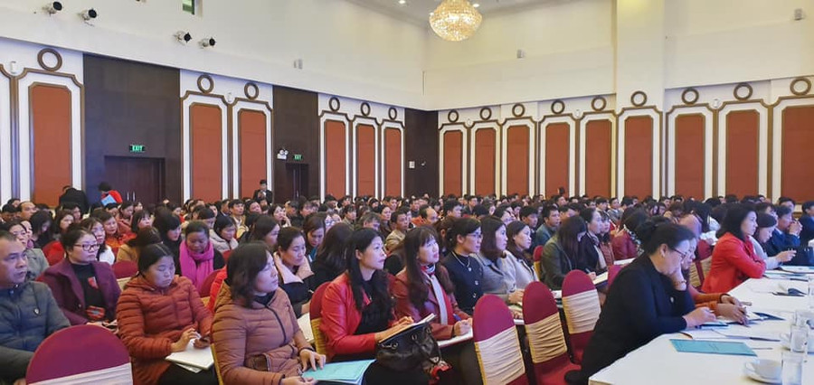 CBQL, GV đã tham dự tập huấn nghiêm túc