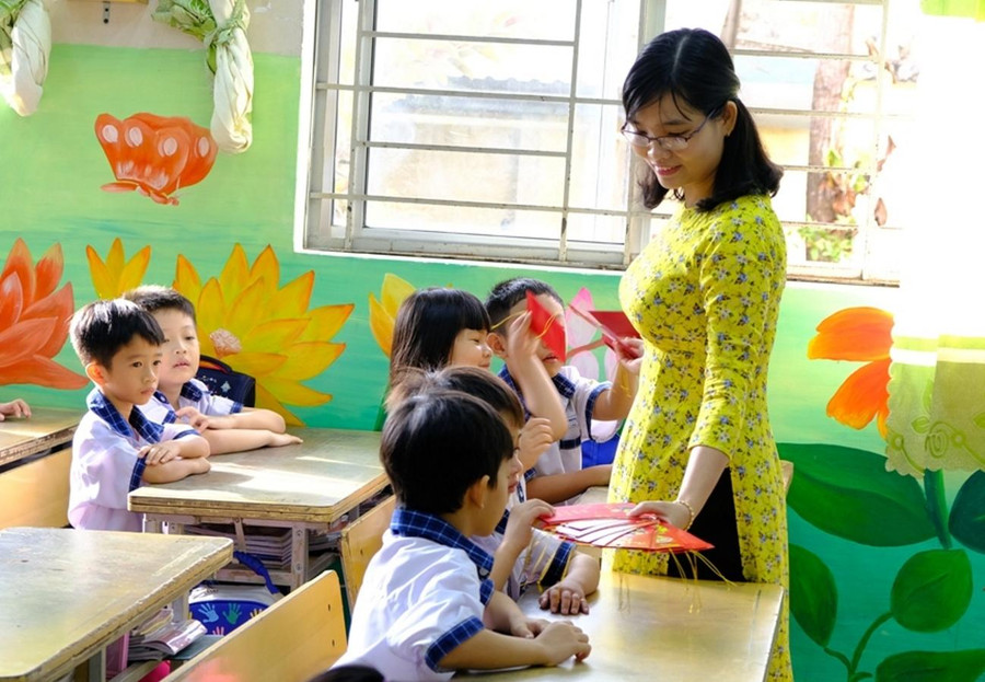 Đầu vào đã mở, trường sư phạm, sinh viên mong muốn có chính sách phù hợp để yên tâm công tác. Ảnh: Q.Ngữ