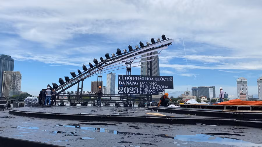 Sân khấu DIFF 2023. Ảnh: Hoàng Vinh