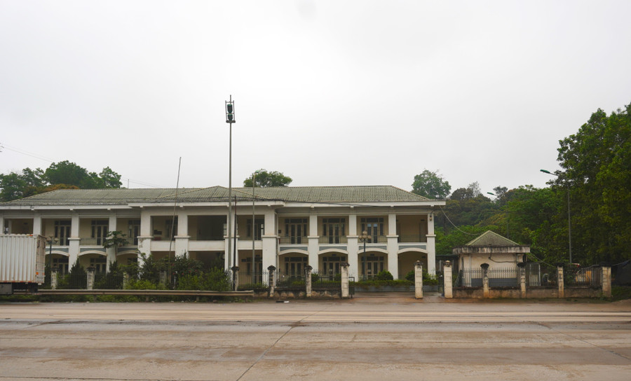 Tòa nhà điều hành của Trạm thu phí BOT Bỉm Sơn.