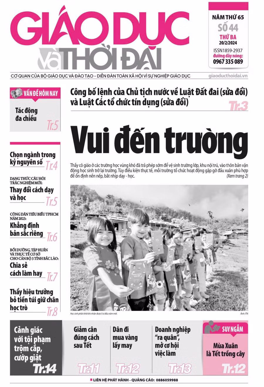 Tin tức báo in 20/2: Chọn ngành trong kỷ nguyên số