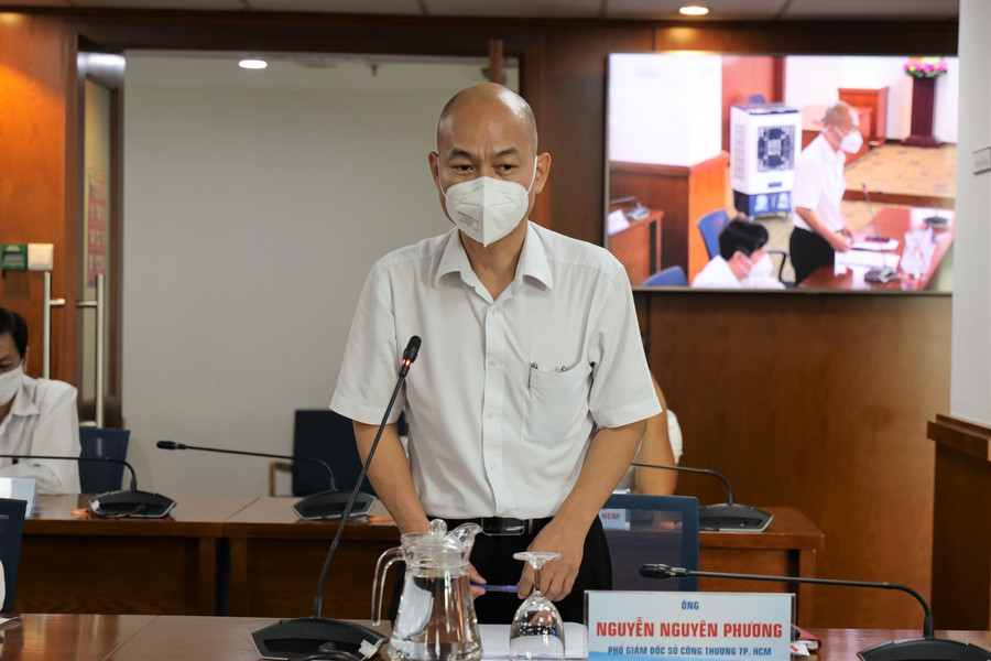 Phó Giám đốc Sở Công thương TP Nguyễn Nguyên Phương. Ảnh: TTBC TP Hồ Chí Minh. Phó Giám đốc Sở Công thương TP Nguyễn Nguyên Phương. Ảnh: TTBC TP Hồ Chí Minh.