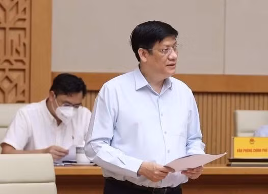 Bộ trưởng Bộ Y tế Nguyễn Thanh Long. Ảnh: Dương Giang.