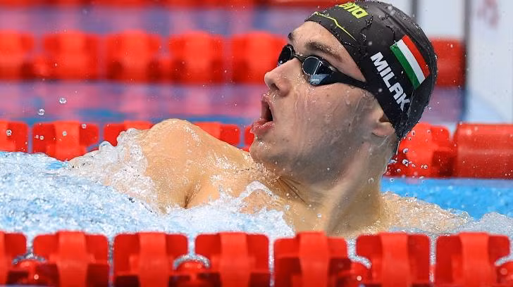 Kình ngư Milak vô đối ở nội dung 200m bướm.