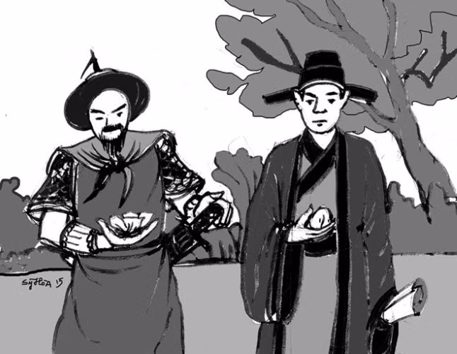 Nhiều lần đi sứ, Hồ Tông Thốc đã để lại những giai thoại văn chương “vô tiền khoáng hậu”. Ảnh minh họa: IT.