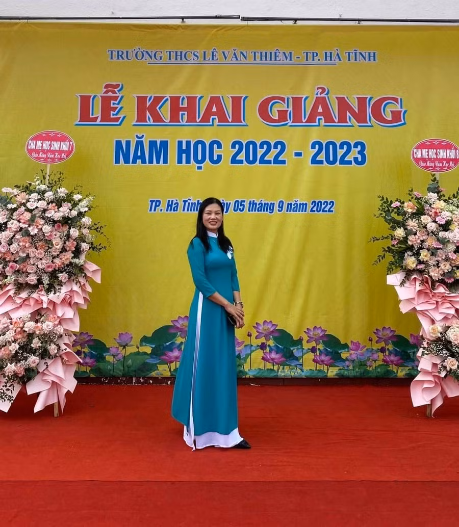 Cô giáo Dương Thị Huyên