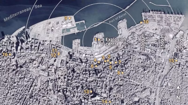 Vụ nổ phi hạt nhân mạnh nhất lịch sử nhân loại ở Beirut