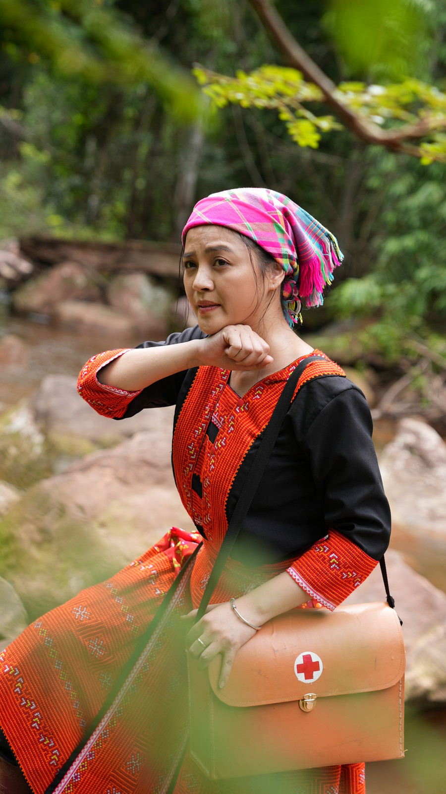 Thu Quỳnh đảm nhận vai Phương trong bộ phim 'Cuộc chiến không giới tuyến'. Ảnh: VFC. Thu Quỳnh đảm nhận vai Phương trong bộ phim 'Cuộc chiến không giới tuyến'. Ảnh: VFC.