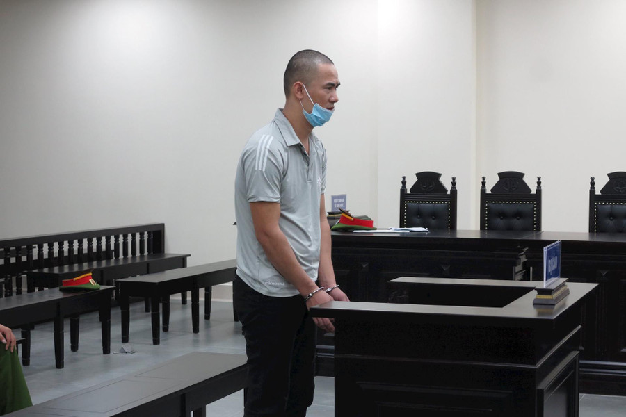 Bị cáo Vương Văn Đoàn tại tòa Bị cáo Vương Văn Đoàn tại tòa