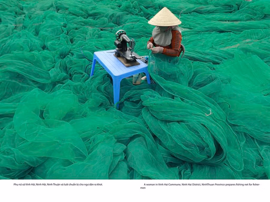 Một trong những tác phẩm được trưng bày tại triển lãm