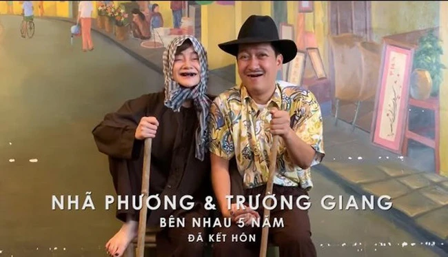 Khoe hạnh phúc 5 năm bên Trường Giang, Nhã Phương lộ dáng vẻ già nua xấu xí