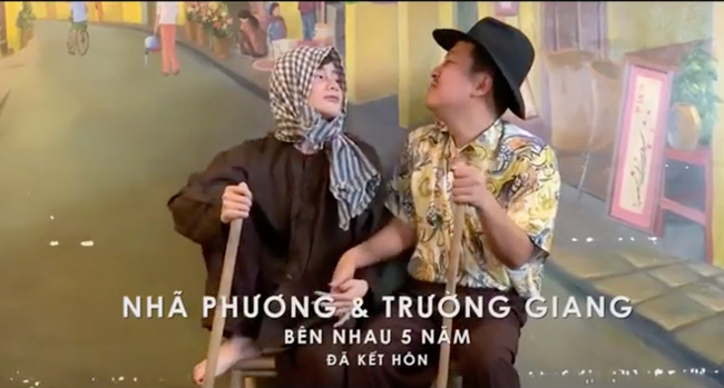 Nhã Phương - Trường Giang khoe hạnh phúc 5 năm bên nhau, nữ diễn viên lộ cả dáng vẻ già nua xấu xí - Ảnh 3.