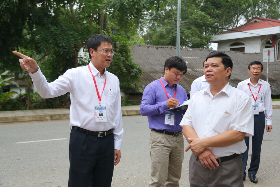 Thứ trưởng Lê Hải An lưu ý các nhà trường quan tâm đến thí sinh ở xa, không để thí sinh nào bỏ thi vì hoàn cảnh khó khăn