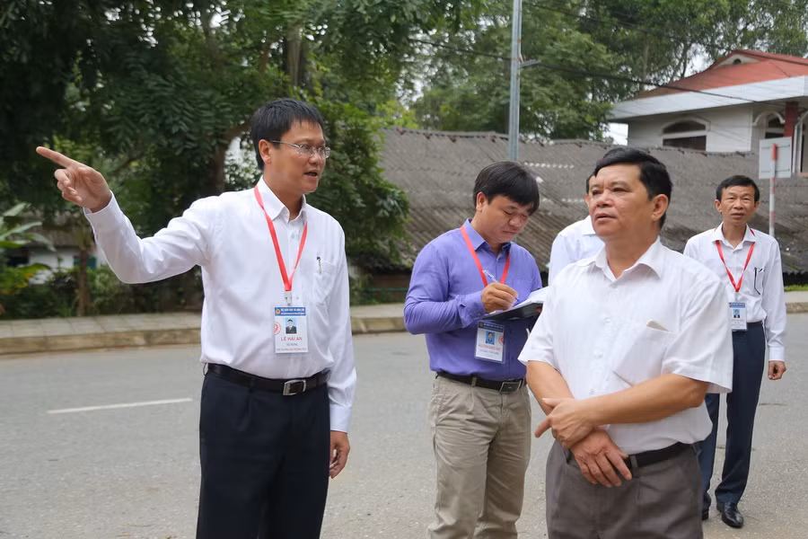 Thứ trưởng Lê Hải An lưu ý các nhà trường quan tâm đến thí sinh ở xa, không để thí sinh nào bỏ thi vì hoàn cảnh khó khăn