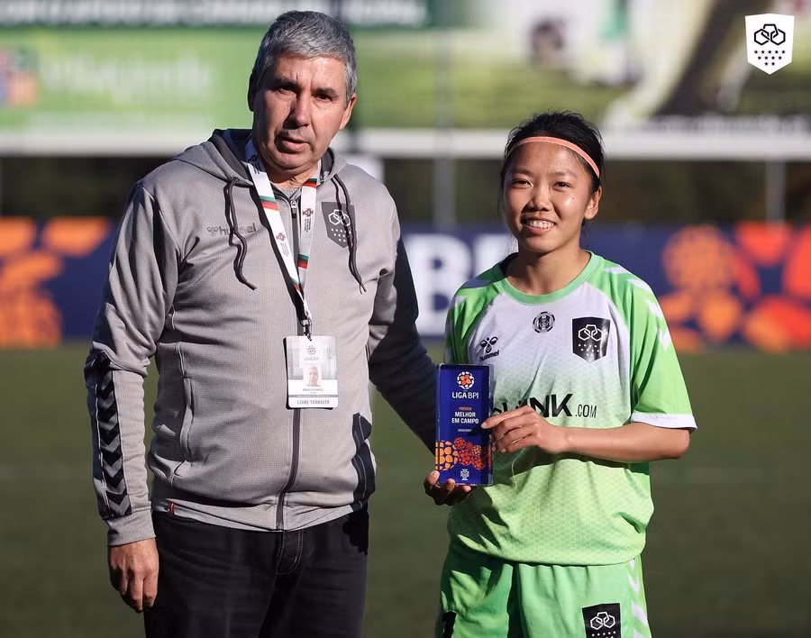 Huỳnh Như đang nỗ lực hết mình giúp Lank FC vượt qua giai đoạn khó khăn.