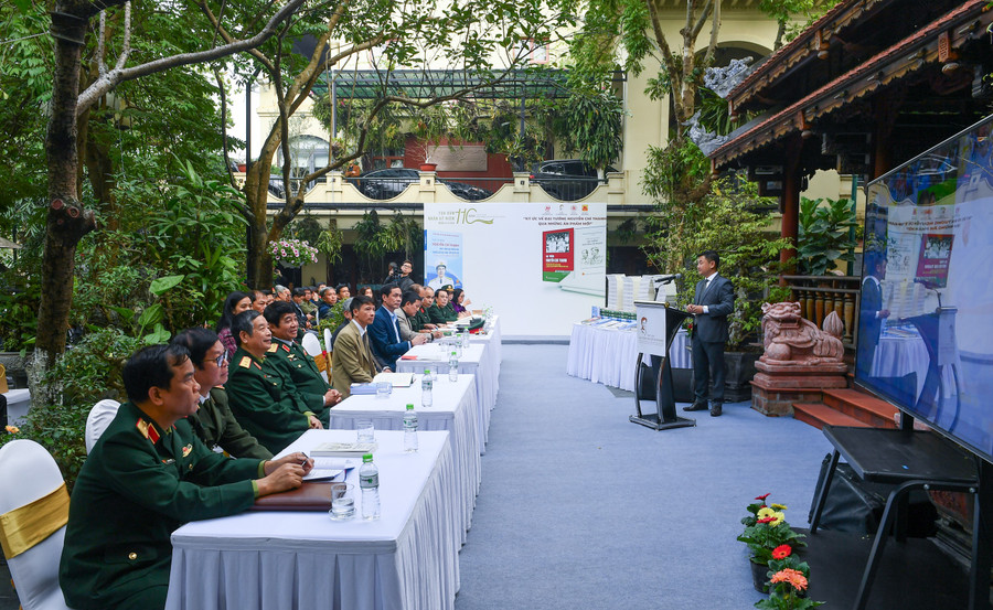 Không gian buổi tọa đàm. Ảnh: BT.