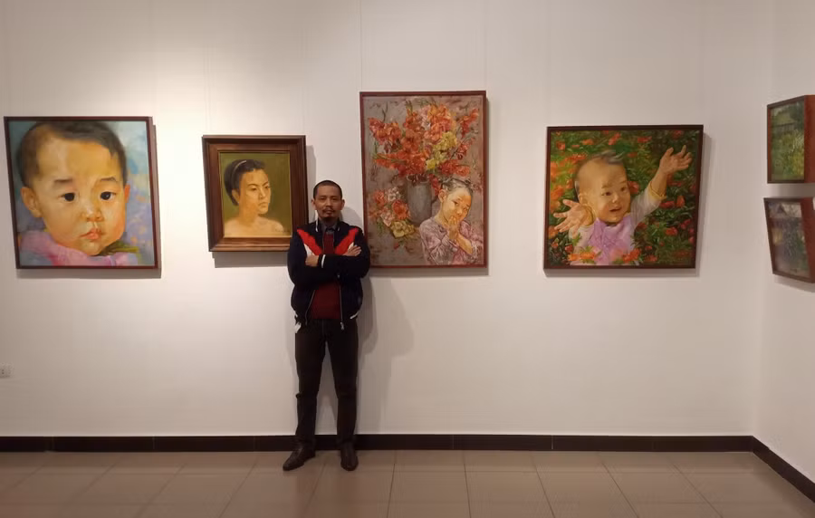 Họa sĩ Dương Ngọc Thăng.