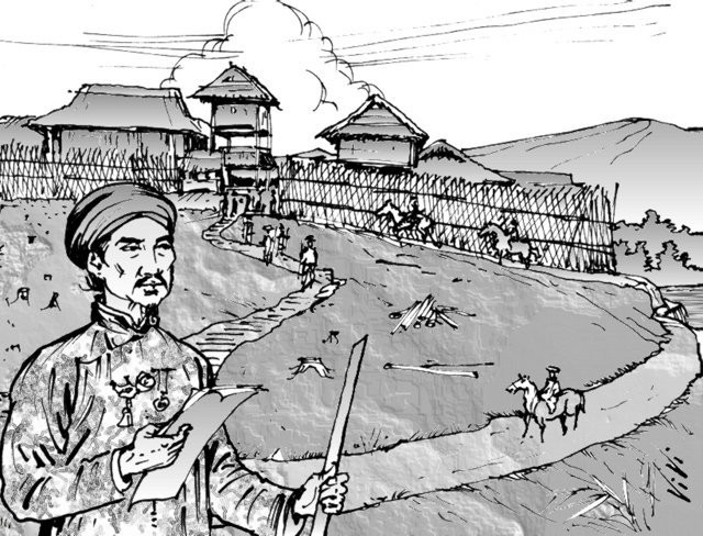 Là quan văn nhưng nhiều lần Đỗ Trọng Vỹ lĩnh vai trò quan võ thống suất quân đội đánh trận. Ảnh minh họa: INT