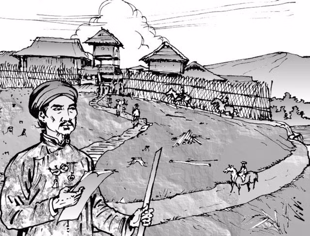 Là quan văn nhưng nhiều lần Đỗ Trọng Vỹ lĩnh vai trò quan võ thống suất quân đội đánh trận. Ảnh minh họa: INT