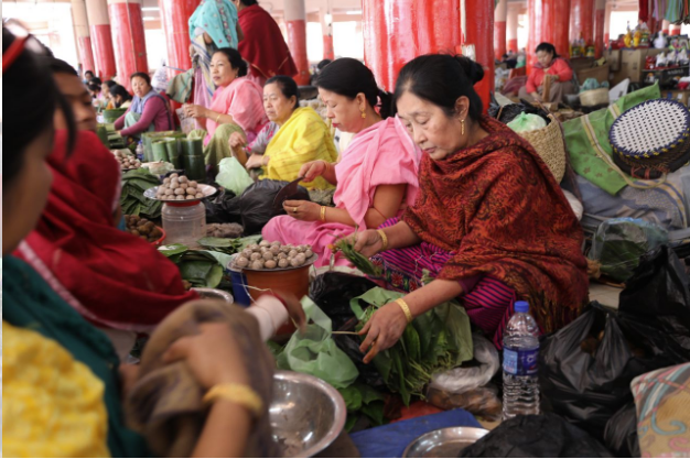 Ima Keithel là khu chợ lớn nhất thế giới do phụ nữ điều hành. Ảnh: Peter Yeung Ima Keithel là khu chợ lớn nhất thế giới do phụ nữ điều hành. Ảnh: Peter Yeung