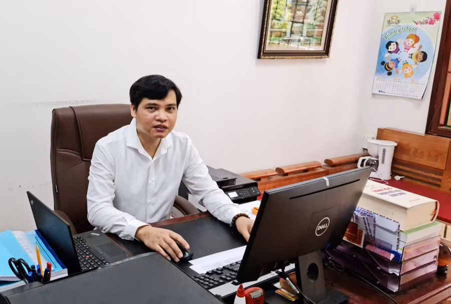 Ông Nguyễn Đức Lượng – Phó Trưởng phòng GD&amp;ĐT huyện Thanh Oai. Ảnh: NVCC