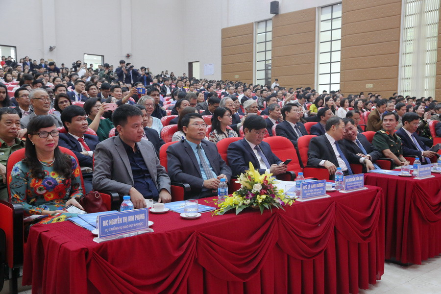 Các đại biểu tại buổi lễ. Ảnh Việt Hà Các đại biểu tại buổi lễ. Ảnh Việt Hà