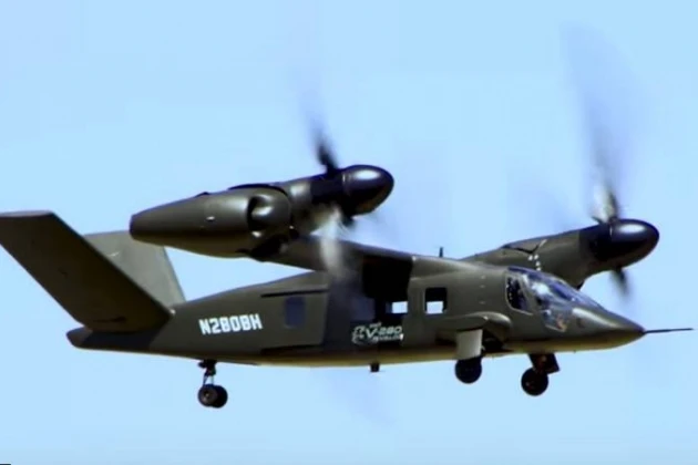 Máy bay cánh quạt nghiêng V-280 Valor của Mỹ.