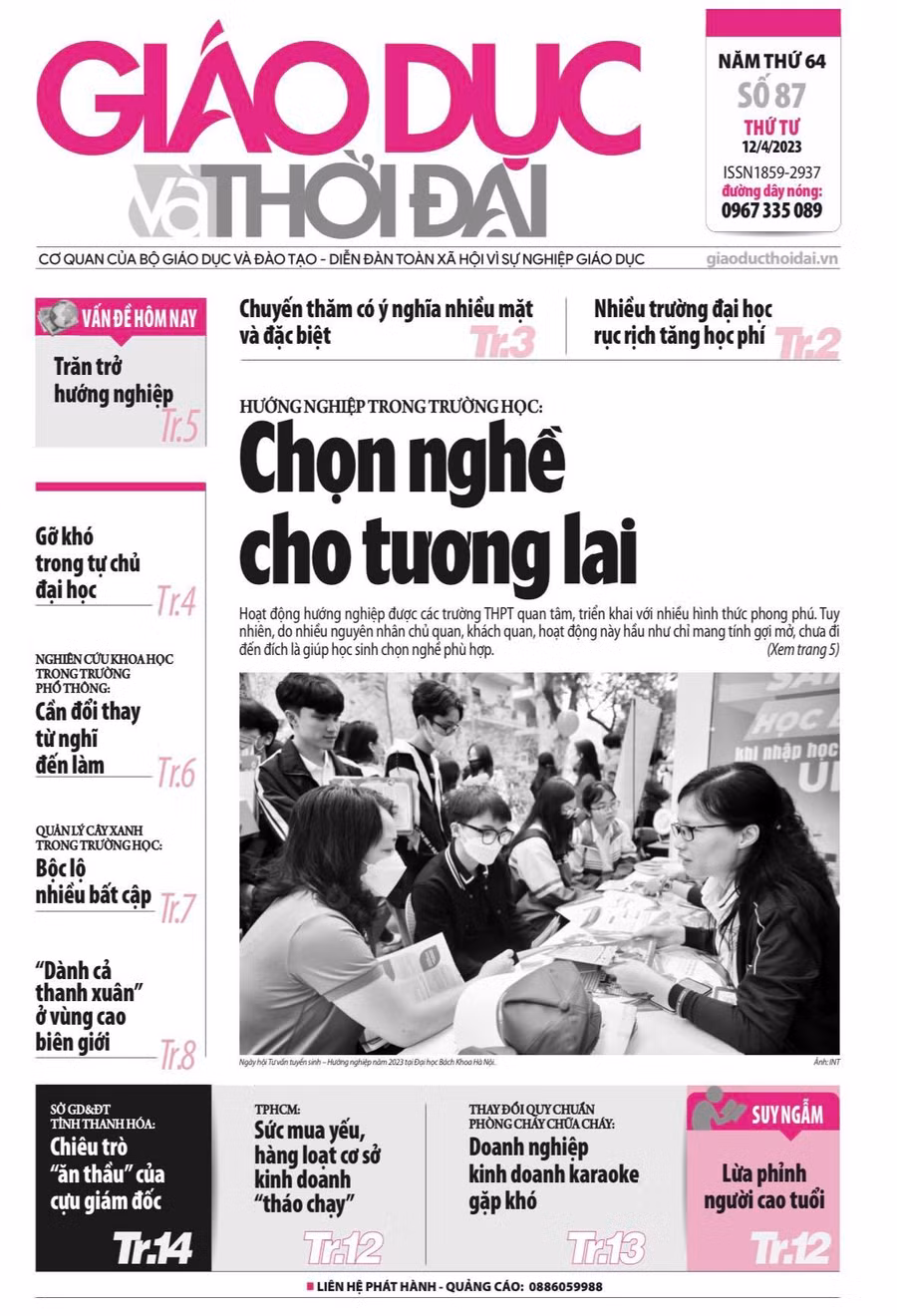 Tin tức báo in 12/4: Nhiều trường đại học rục rịch tăng học phí 