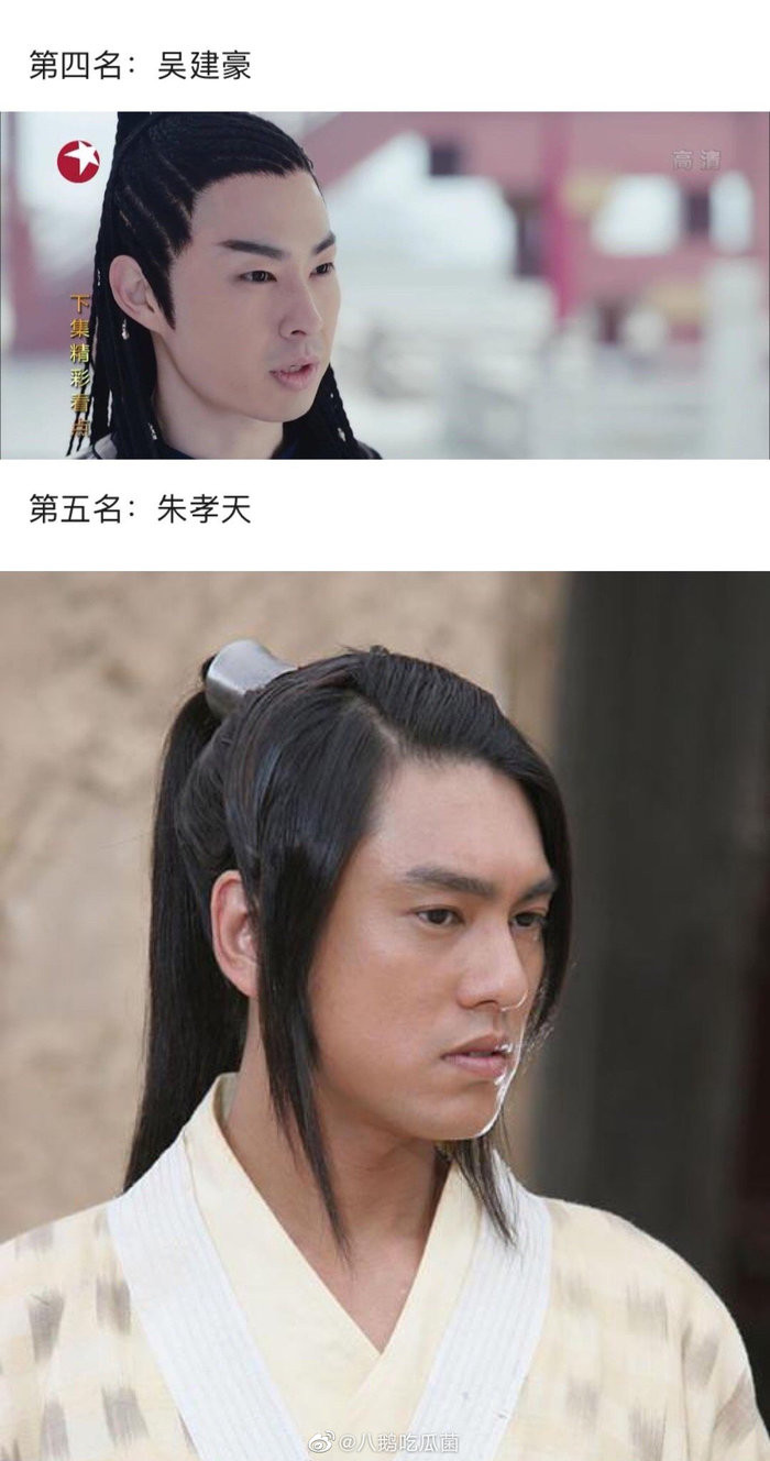 Những nam diễn viên xấu nhất trên phim cổ trang, không ai ngờ có tên hai nam thần đình đám này ảnh 3 …Ngô Kiến Hào và Chu Hiếu Thiên.