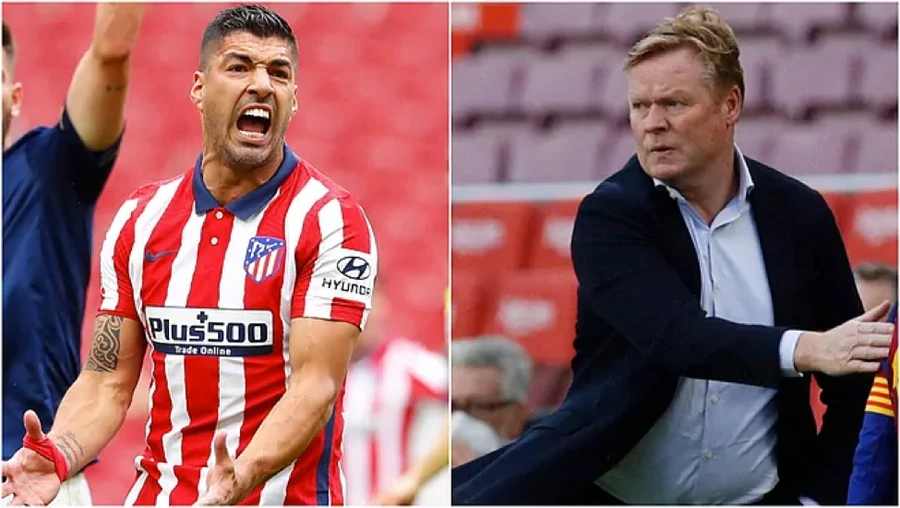 Suarez chê HLV Koeman không có chính kiến.