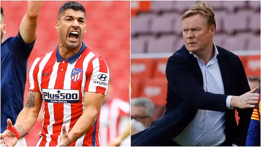 Suarez chê HLV Koeman không có chính kiến.