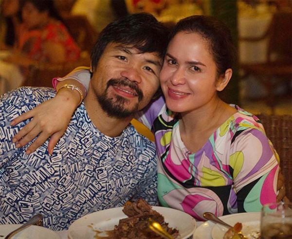 Người đẹp 5 con đứng sau thành công của tay đấm Pacquiao